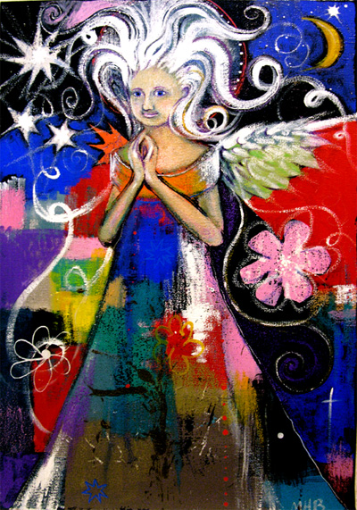 angel folk art